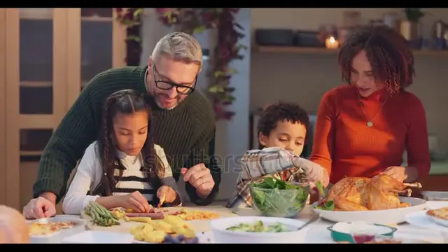 'Video thumbnail for Family cooking'