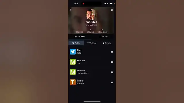 Video thumbnail for How to login in Character.ai app?