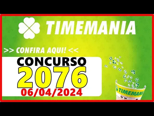 Video thumbnail for Resultado da Timemania Concurso 2076 de hoje, sábado 06/04/2024 - Timemania 2076