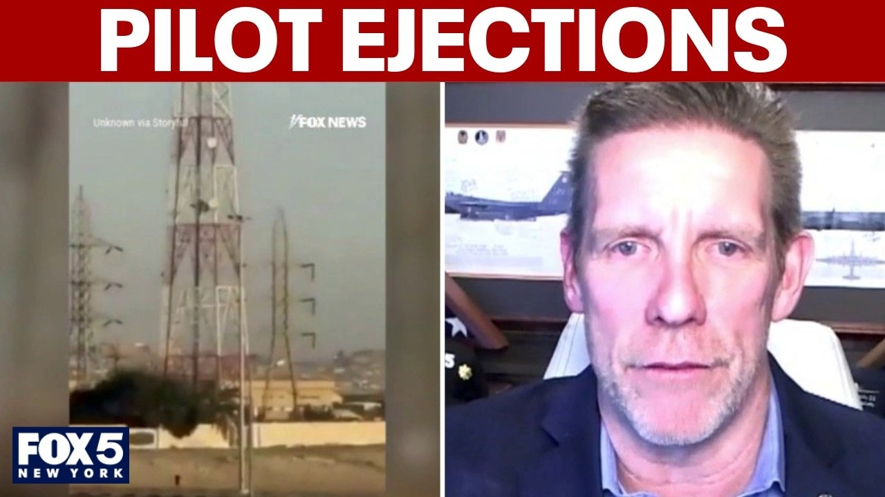 Video thumbnail for Former Air Force fighter pilot talks pilot ejections