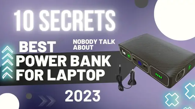 Video thumbnail for Uncovering the Top Best power bank for laptop of 2023 [10 things to consider before buying]