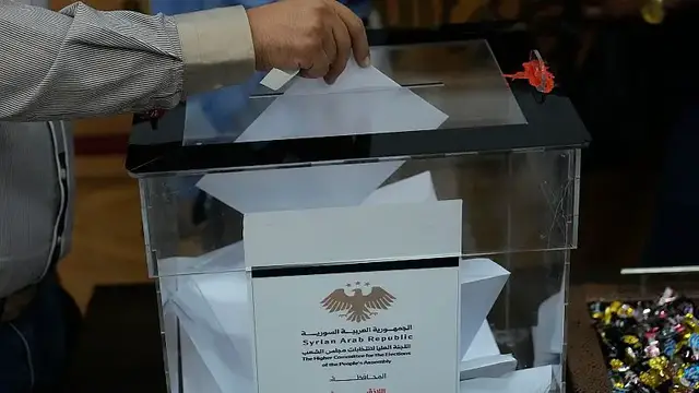 'Video thumbnail for Counting underway in Syria's first parliamentary elections since ouster of Assad'