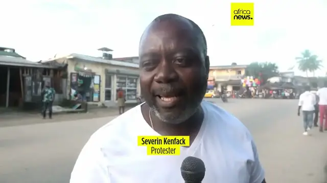 'Video thumbnail for Clashes erupt in Douala following opposition victory claim in Cameroon election'