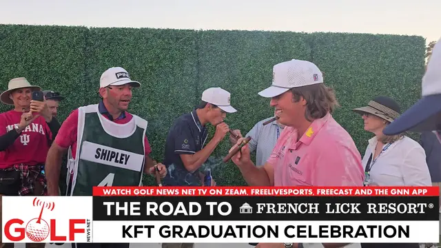 'Video thumbnail for Korn Ferry Tour graduation celebration'