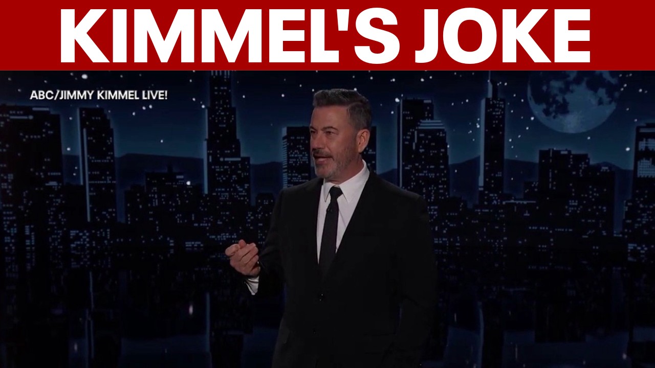 Video thumbnail for Jimmy Kimmel defends Melania Trump widow joke