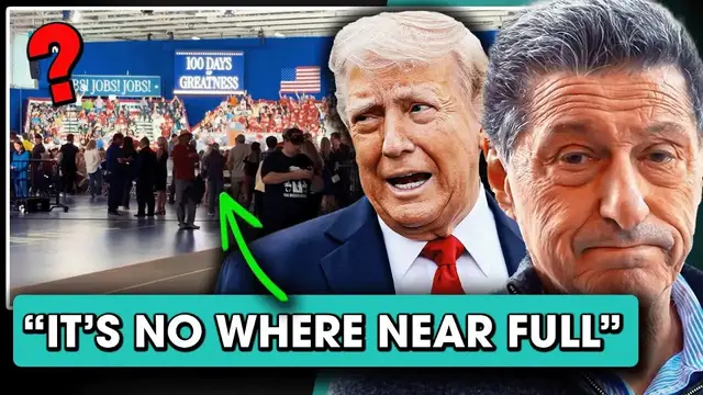 Video thumbnail for Trump's 100 Day Rally: Where Were His MAGA Army?!