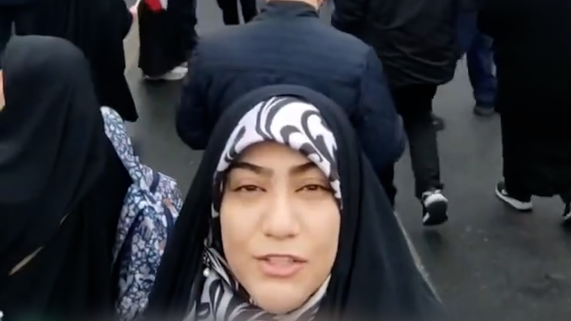 Video thumbnail for Iranian woman explains ‘Allahu Akbar’ to Americans, amid explosion in Iran