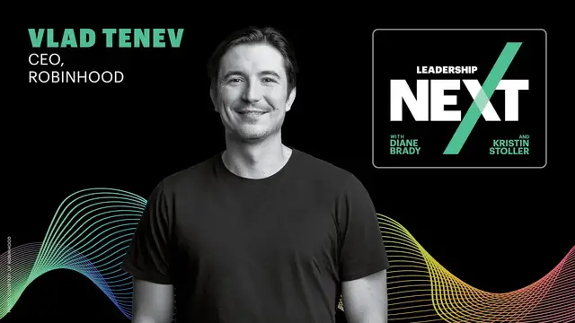 'Video thumbnail for From Meme Stocks to Financial Futures: Vlad Tenev’s Vision for Robinhood'