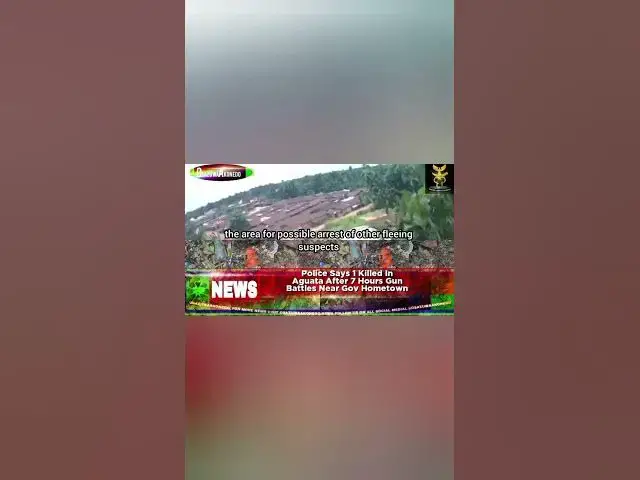 Video thumbnail for Police Says 1 Killed In Aguata After 7 Hours Gun Battles Near Gov Hometown