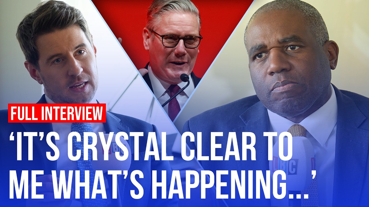 Video thumbnail for David Lammy accuses Tories of 'political stunts' ahead of local elections