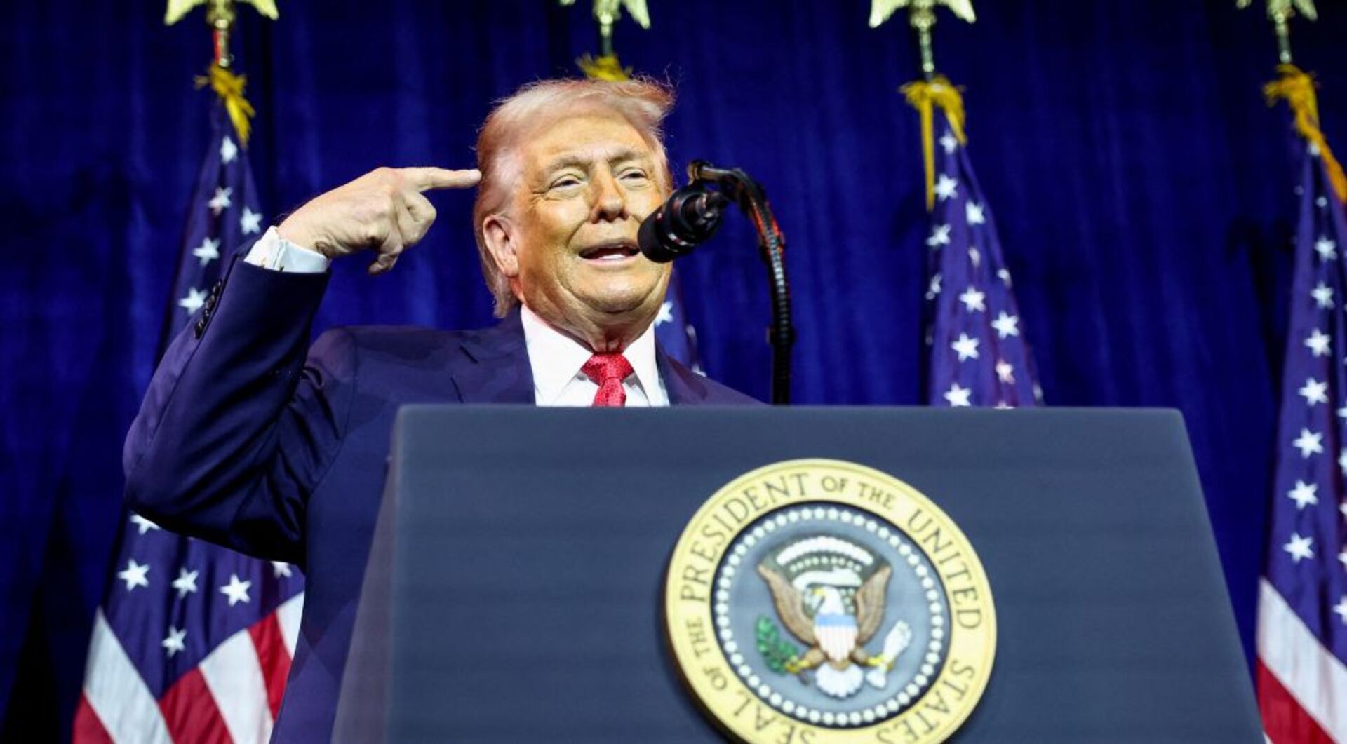 Video thumbnail for One year on, how Trump is redefining presidential power in the US: Al Jazeera special coverage