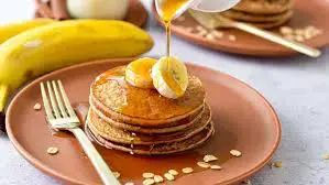 Video thumbnail for Banana Oat Pancakes