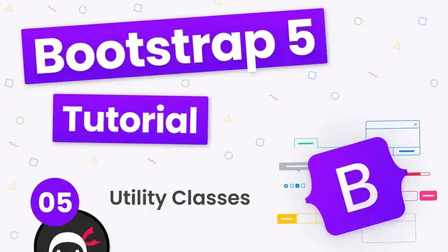 Video thumbnail for Bootstrap 5 Crash Course Tutorial #5 - Utility Classes