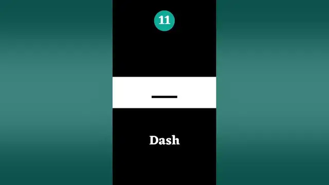 Video thumbnail for Can You Name These 16 Punctuation Marks? || ESL Advice || Written English