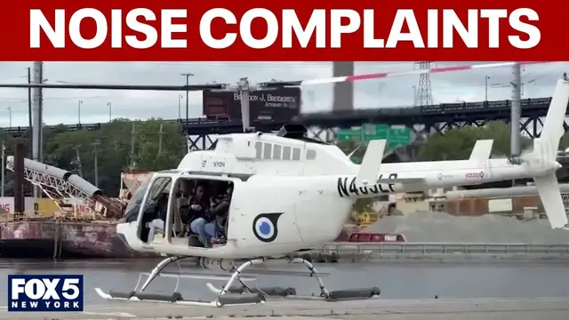Video thumbnail for NJ residents complaining about helicopter noise