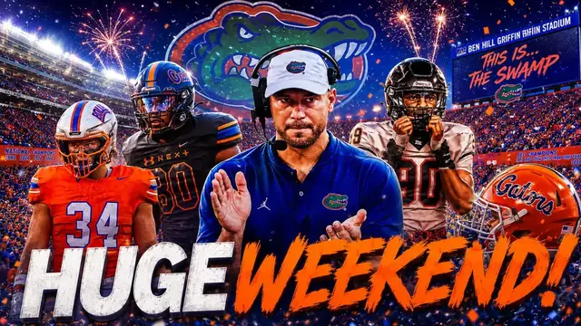 Video thumbnail for Florida Hosting a Monster Recruiting Weekend | Multiple 5-Stars Invade Gainesville