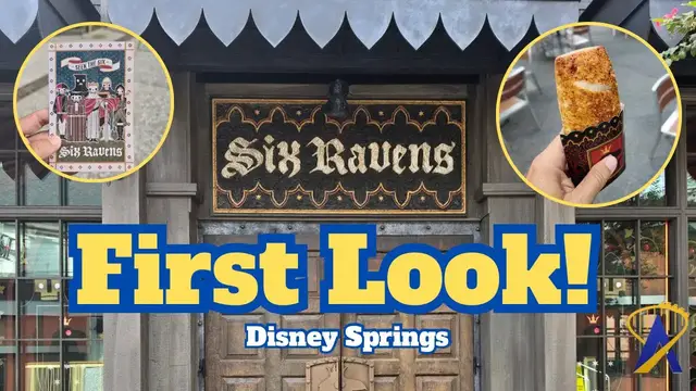 Video thumbnail for Six Ravens FIRST LOOK Inside, Menu, and More! - Disney Springs
