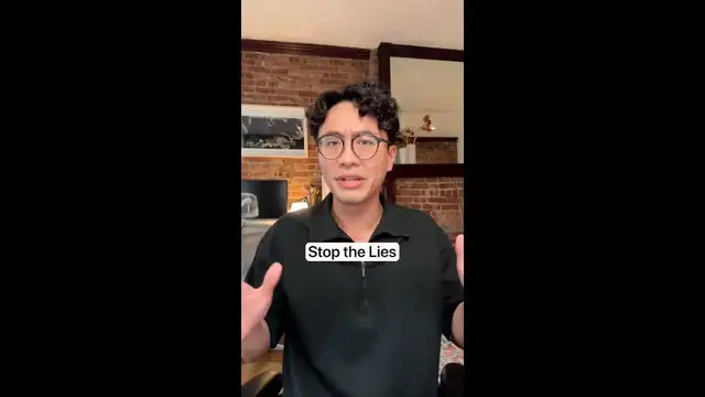 'Video thumbnail for Stop the lies'