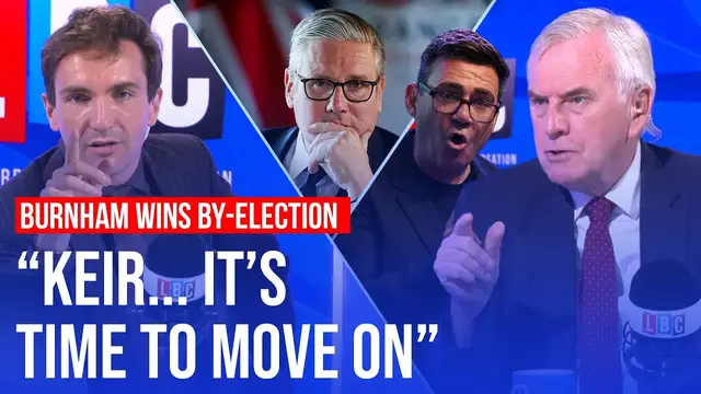 Video thumbnail for John McDonnell lays out the next steps for Labour after Burnham's win