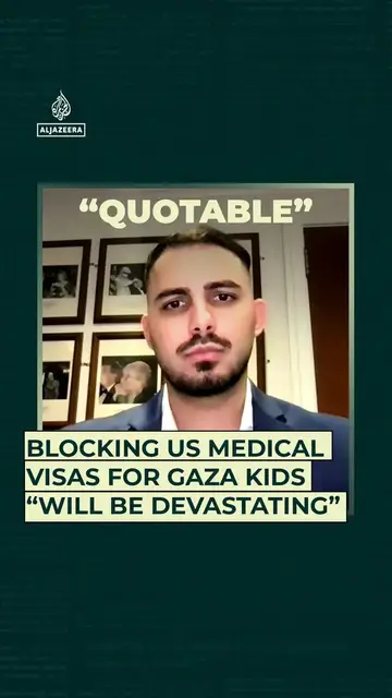 'Video thumbnail for 'Now it's impossible to medically evacuate Gaza's children to the United States''