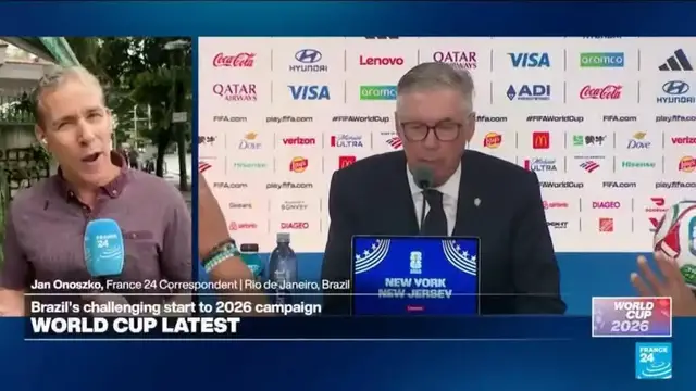 Video thumbnail for 'Belief has plummeted' among Brazil fans after tricky World Cup start