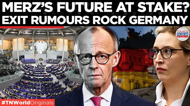 Video thumbnail for MERZ TO RESIGN? German Chancellor Faces Exit Speculation After September Elections | Times Now World