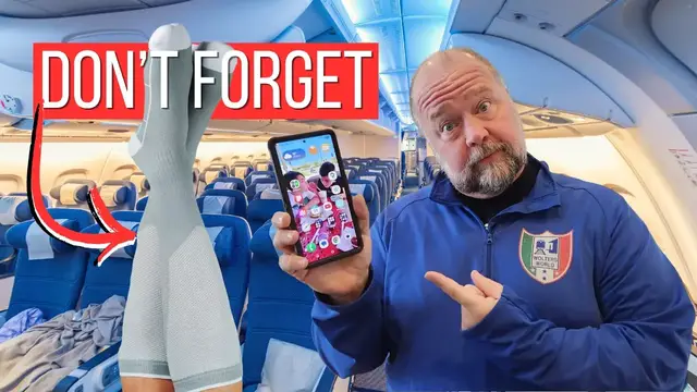 Video thumbnail for Tips to Save Your Sanity & Backside on Long Haul Flights