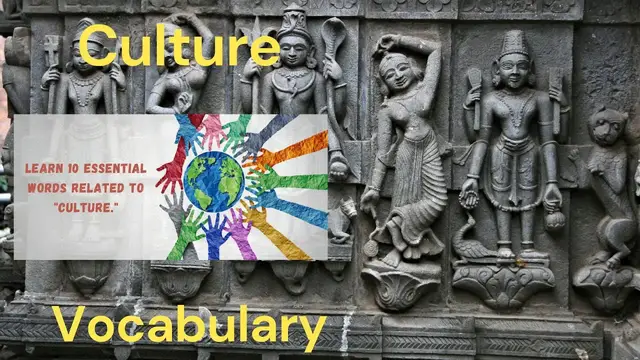 Video thumbnail for 10 Everyday Words Related to CULTURE|| Vocabulary || ESL Advice