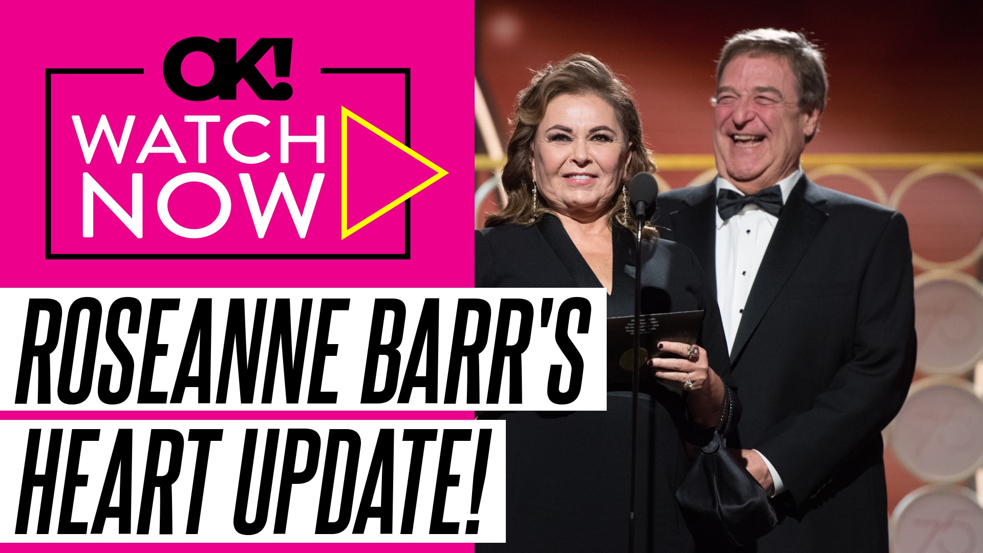 Video thumbnail for 'My Heart Is Fine!': Roseanne Barr Sets the Record Straight After Sparking Health Concerns