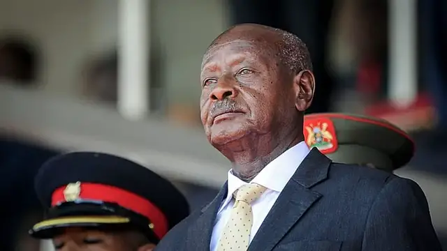 Video thumbnail for Uganda's President Yoweri Museveni wins seventh term with 71.65% of votes