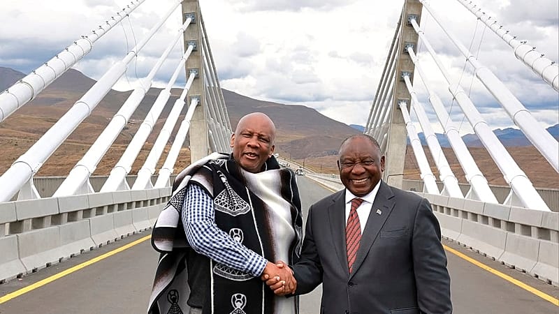Video thumbnail for New mega-bridge in Lesotho to double water exports to South Africa