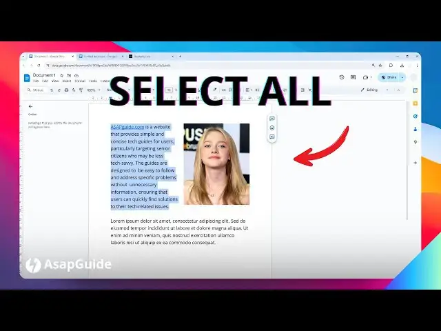 Video thumbnail for How to Select All in Google Docs