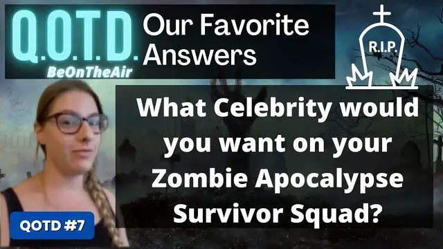 Video thumbnail for Our Favorite Answers: Celebrity Zombie | Caitlin Wants the Rock! What about you?