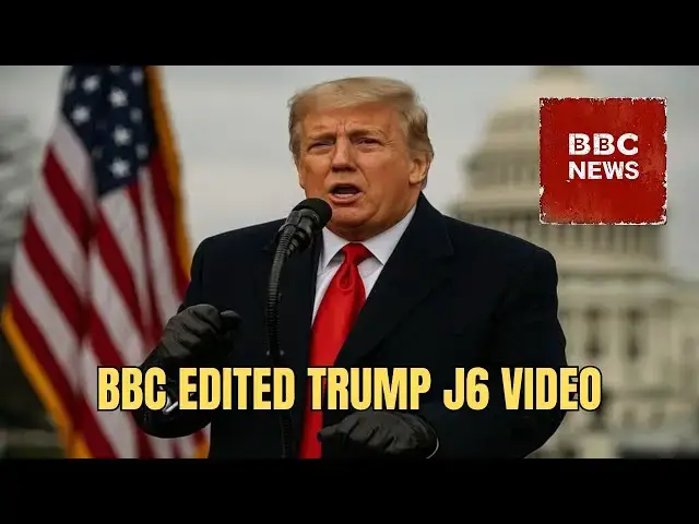 Video thumbnail for CAUGHT: The BBC Doctored Trump's Jan 6 Speech