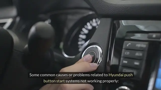 Video thumbnail for Hyundai Push Button Start Problems and Causes
