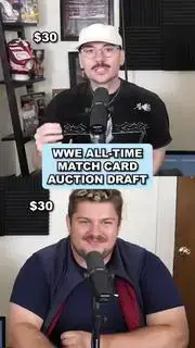 Video thumbnail for WWE ALL-TIME AUCTION DRAFT!