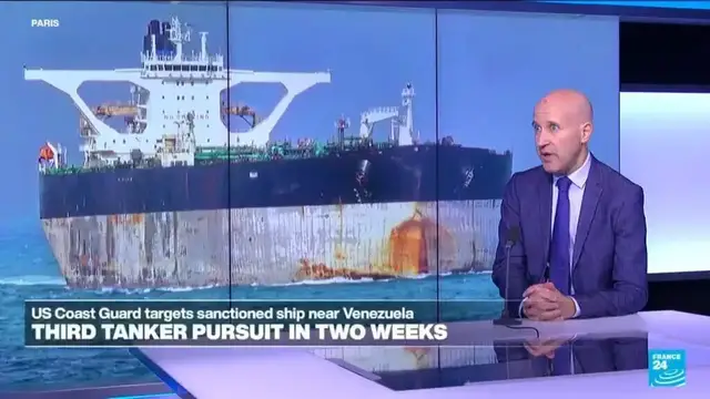 Video thumbnail for Why is the US pursuing a third oil tanker off Venezuela in to weeks?