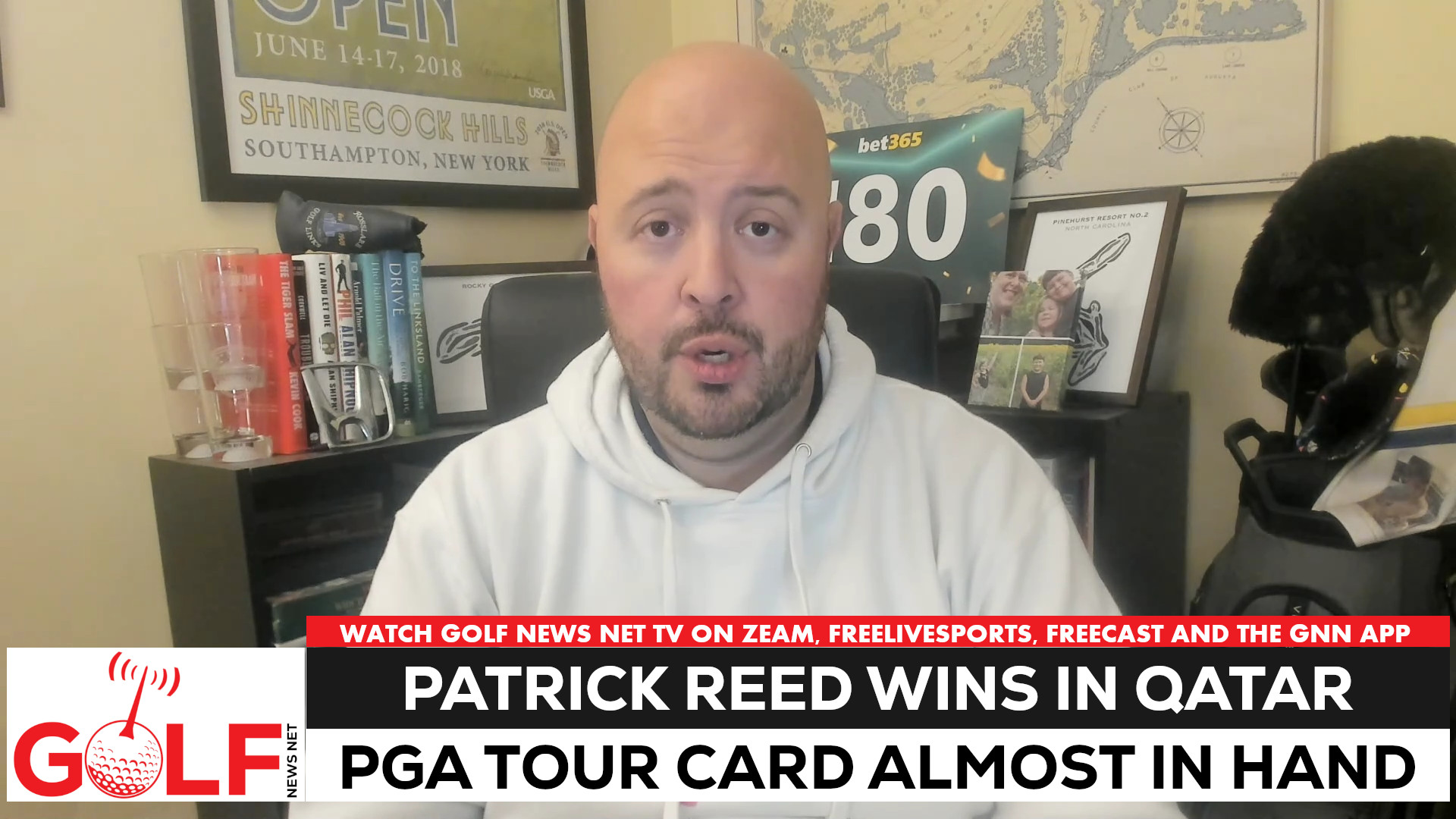 Video thumbnail for Patrick Reed wins DP World Tour's Qatar Masters, close to PGA Tour card