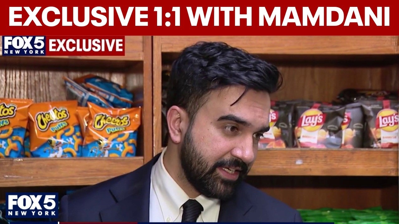 Video thumbnail for EXCLUSIVE | 1:1 with Mamdani on first 100 days in office