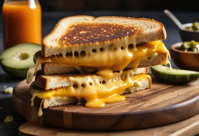 Video thumbnail for Best Grilled Cheese Recipe