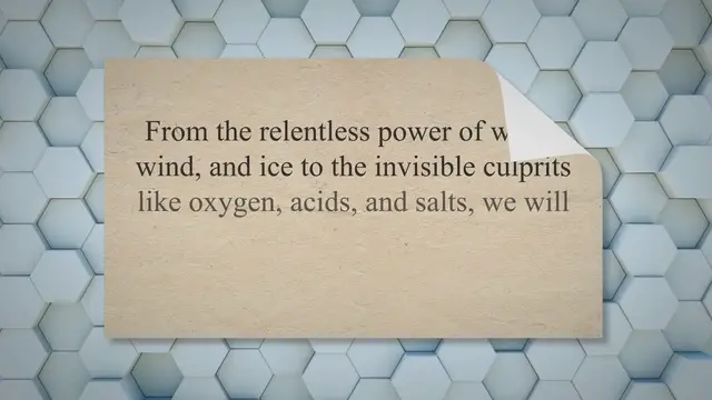 Video thumbnail for Nature's Sculptors: Unveiling the Secrets of Weathering Agents