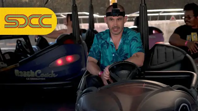 Video thumbnail for We Play Twisted Metal IRL (Kinda) | SDCC 2025