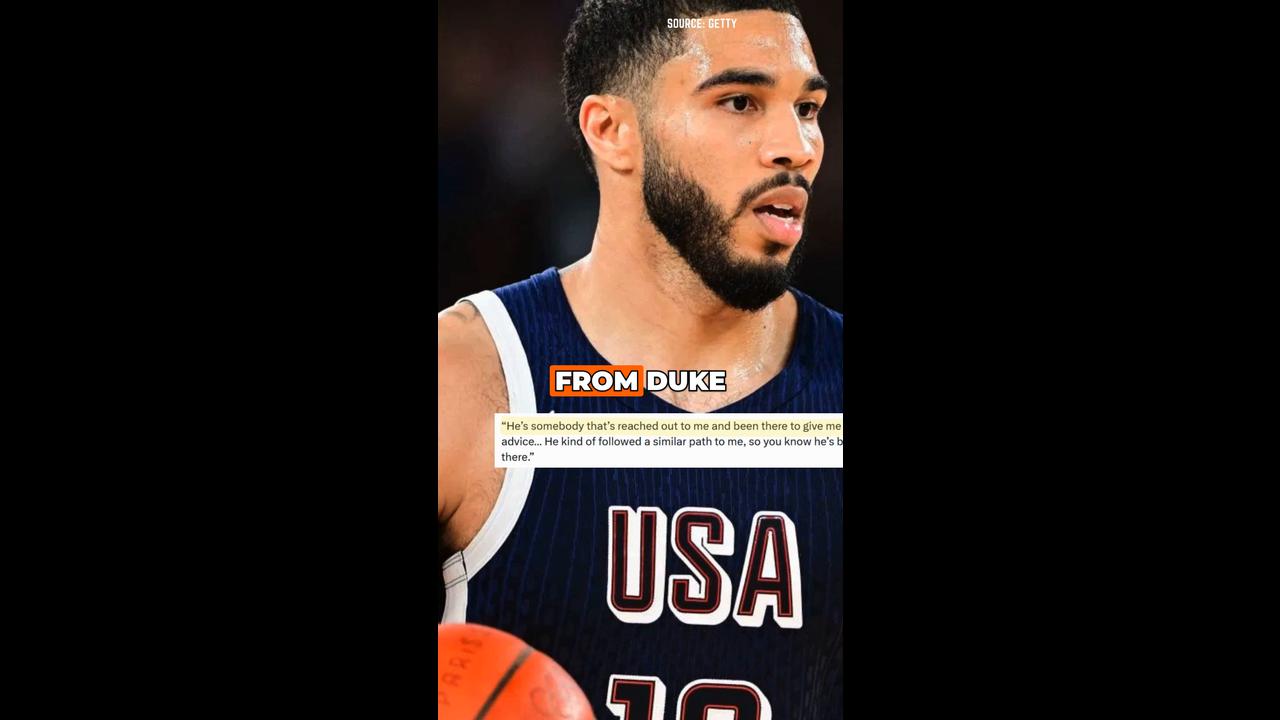 Video thumbnail for Cooper Flagg Credits Jayson Tatum for His NBA Journey