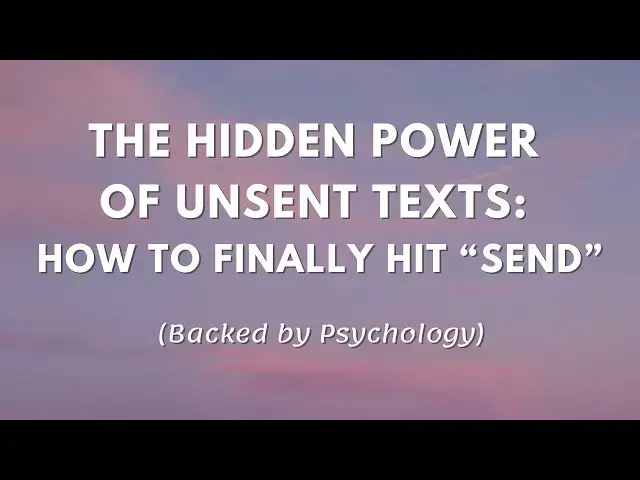 'Video thumbnail for Unsent'
