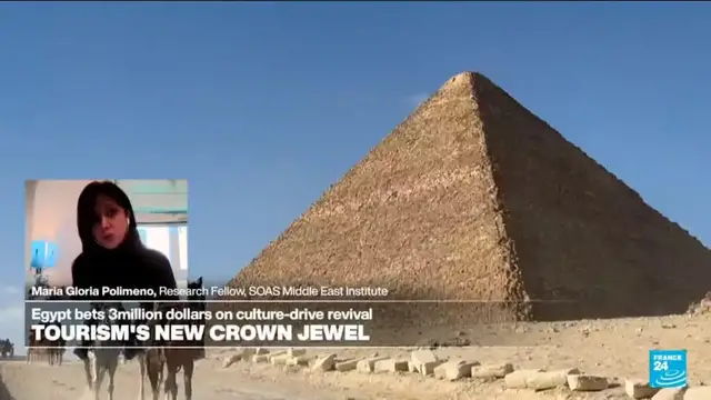 'Video thumbnail for Grand Egyptian Museum: challenges for world’s largest museum dedicated to a single civilization'