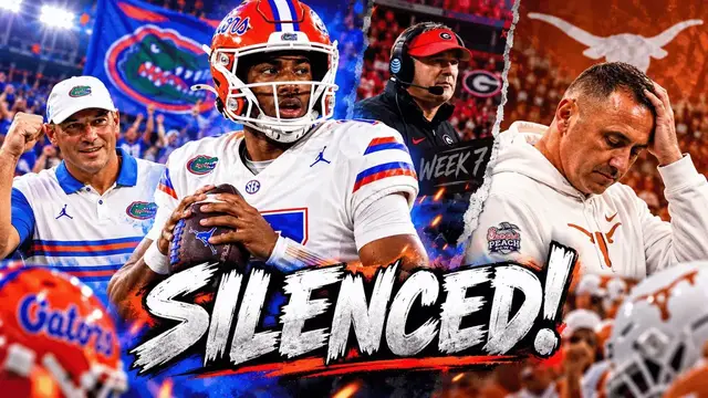 Video thumbnail for Florida Gators SILENCE Texas! QB of the FUTURE Emerges + Week 7 MADNESS