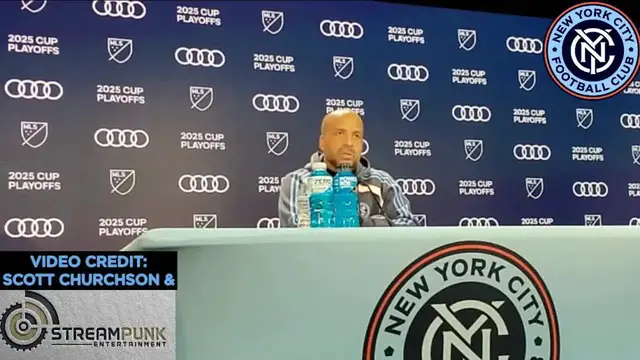 'Video thumbnail for stream punk soccer: nycfc's pascal jansen on game 2 playoff loss to charlotte fc after penalty kicks'