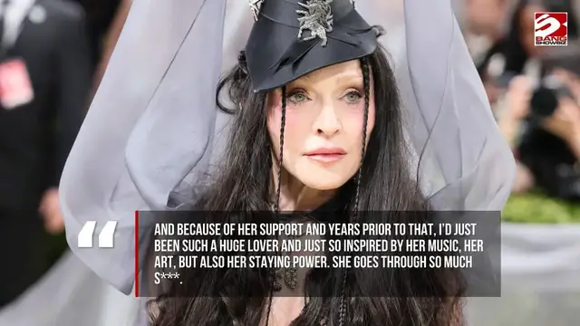 Video thumbnail for Sam Smith compares Madonna to their mother