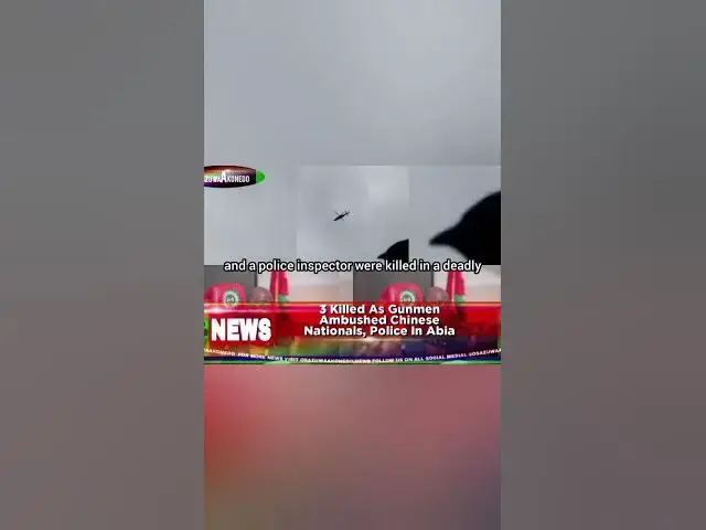 'Video thumbnail for 3 Killed As Gunmen Ambushed Chinese Nationals, Police In Abiah'