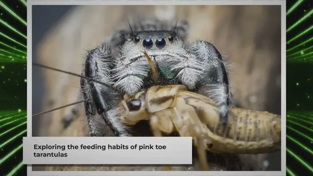 Video thumbnail for Pink Toe Tarantulas: Feeding Frequency Explained